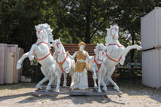 Die Marstall Pferde sind eingetroffen  (©Foto:Marikka-Laila Maisel)